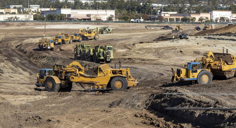 Equipment for Yard Grading